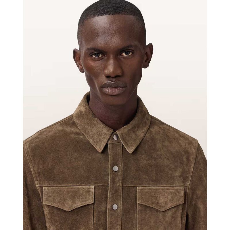 AllSaints Sully Suede Shirt image number 2